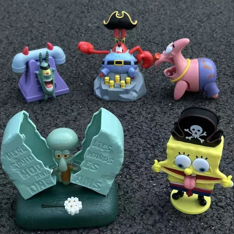 【2024】肯德基海绵宝宝万圣节海绵包包派大星蟹老板章鱼哥痞老板