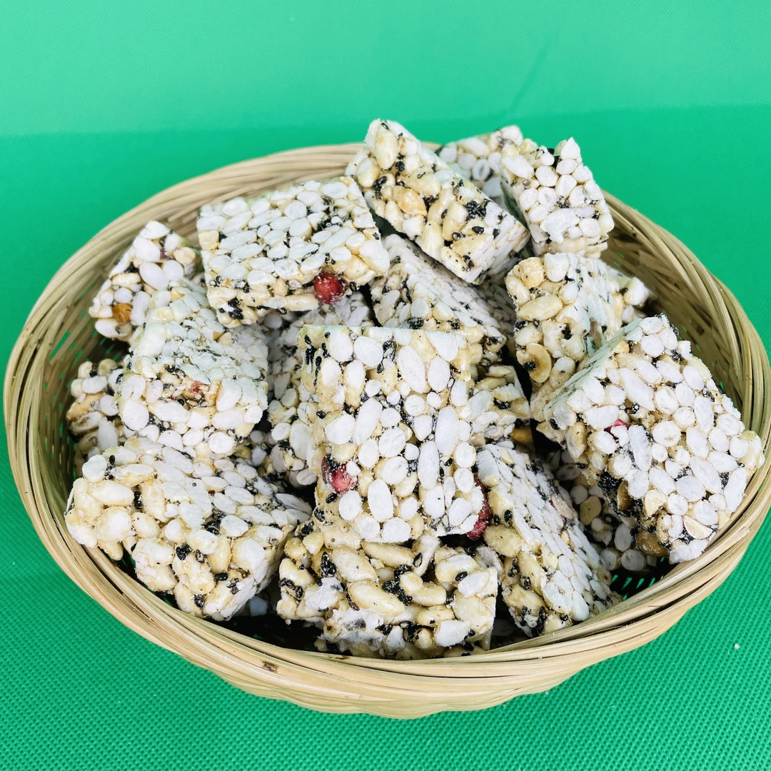 磐安特产米花糖芝麻糖500克装小零食营养经典酥脆香甜小吃点心