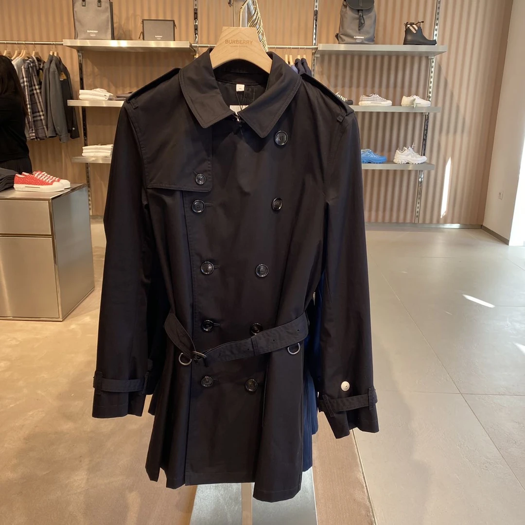 全新未使用 BURBERRY/博柏利 赵又廷同款布林顿男士休闲风衣