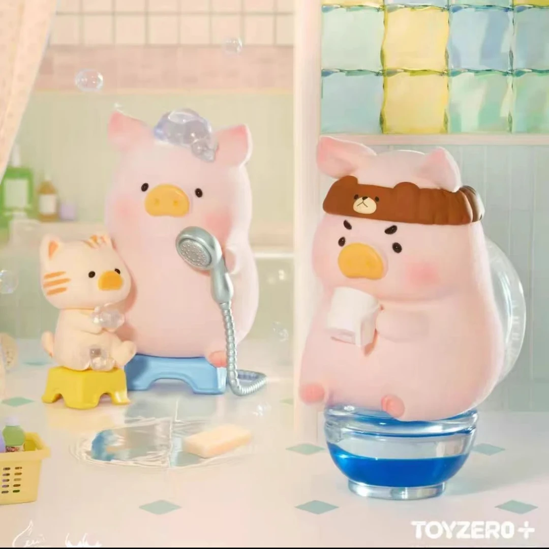 【拆盒拆袋】罐头猪LULU猪宅相伴系列盲盒潮玩