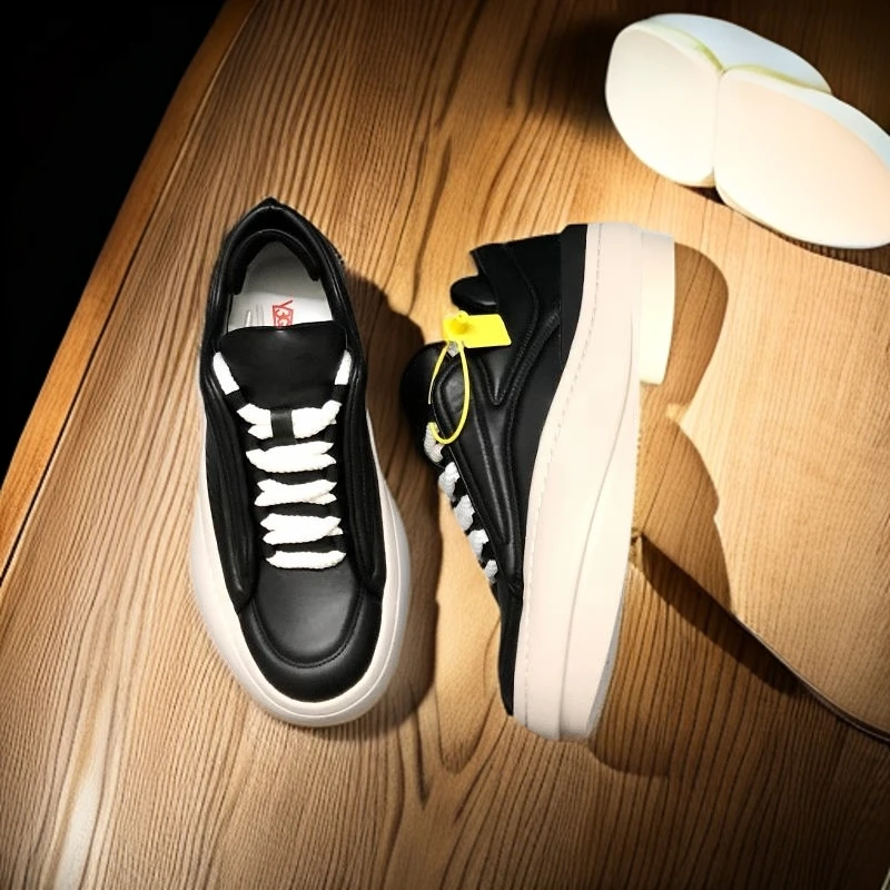 秋冬季夏季Y3gzclsw面包老爹鞋男防滑春季低帮休闲百搭厚底板鞋潮