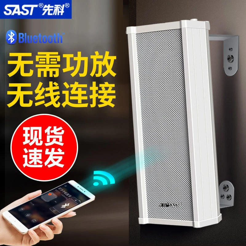 SAST/先科ST501有源蓝牙室外防水音柱音响户外店面壁挂式音箱商用