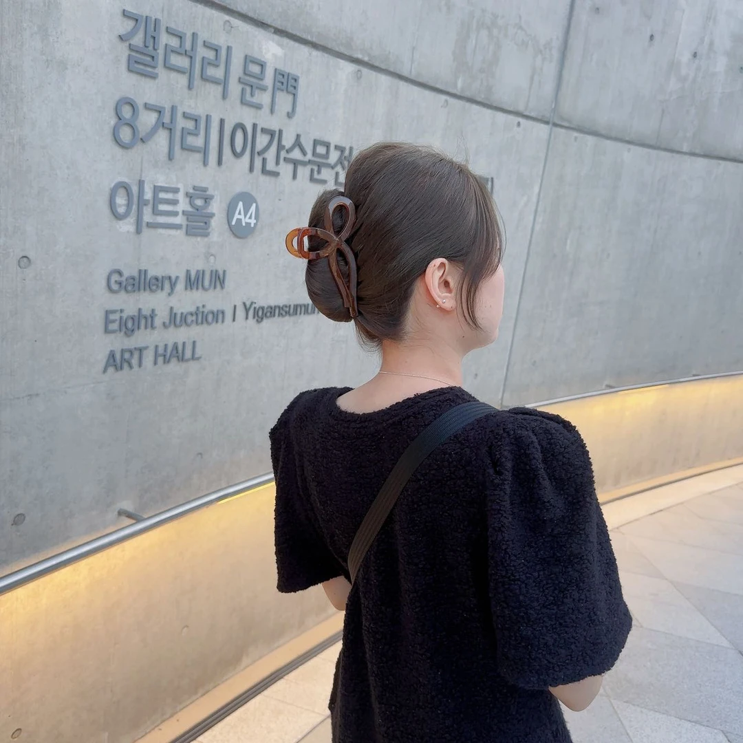 韩国飘带款大大抓夹