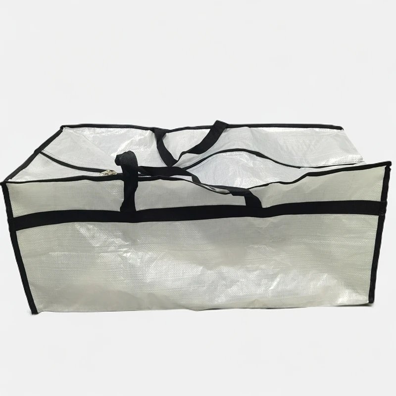 外贸原单超大号透明防水搬家袋手提环保袋衣物被子收纳袋储物袋