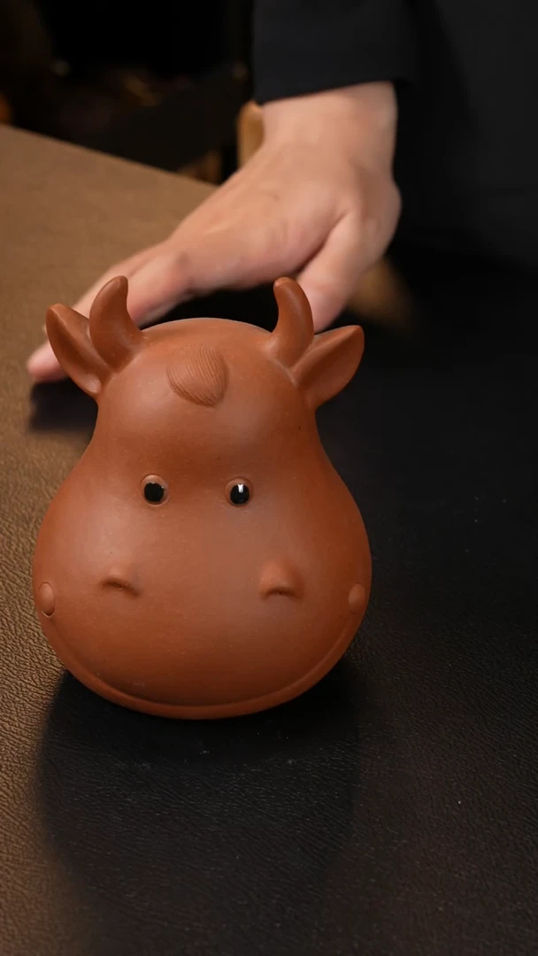 【闪购商品】紫砂茶宠紫砂牛头