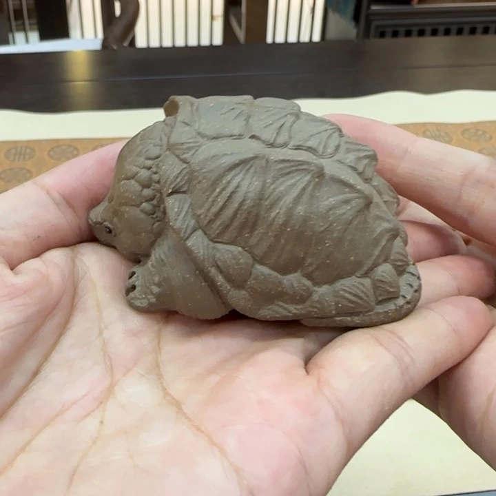 紫砂茶宠小恶龟，