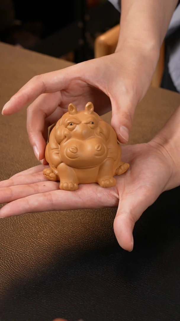 【闪购商品】紫砂茶宠段泥 小河马
