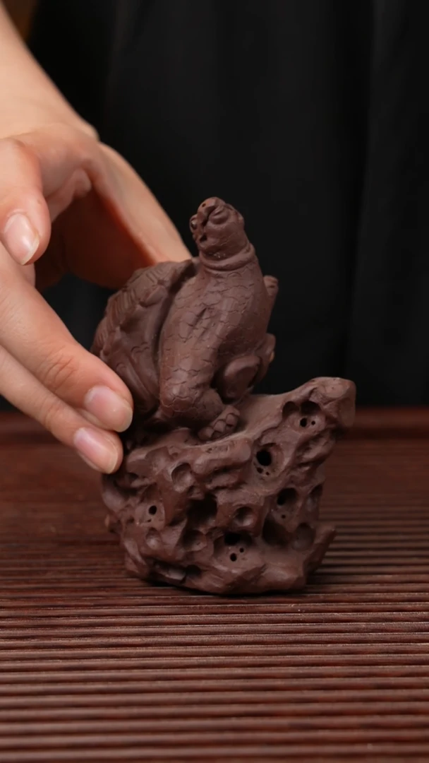 【闪购商品】紫砂茶宠步步高升