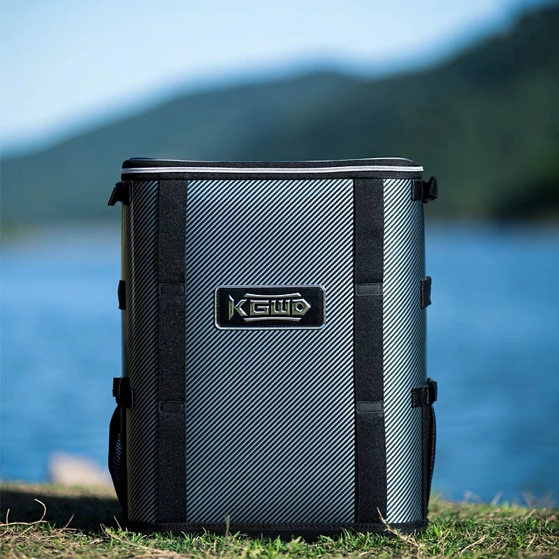 空钩悟道多功能钓鱼背包 防刮耐磨硬壳立体双肩包台钓谷麦收纳包