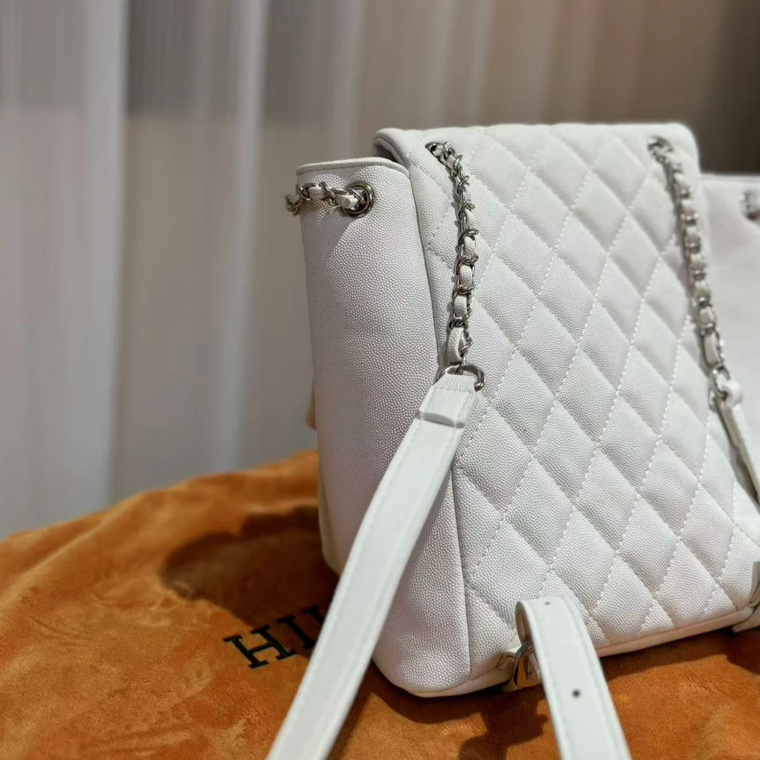 HIRMRIS手工真皮包CZ116 青蛙香白色