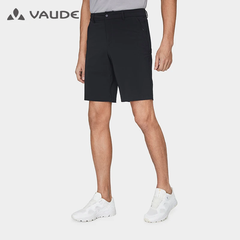 VAUDE奥莱巍德户外运动短裤男款快干五分休闲跑步弹力透气速干裤