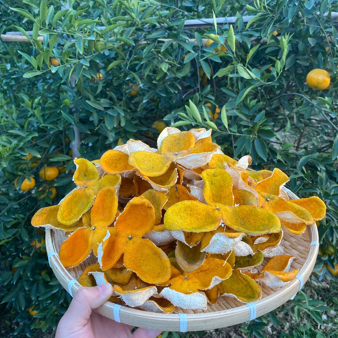 【2024年】天马大红皮头采红皮正宗新会陈皮柑油皮香清香冰糖甜新会