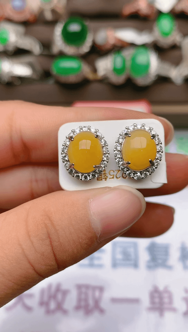 【闪购商品】翡翠戒指银S925镶嵌1111