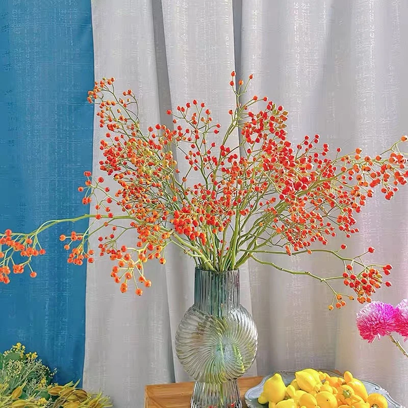 手捧山归来鲜切红果植物水养蔷薇果水培干花