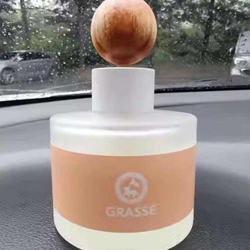 劲牛王GRASSE韩国正品车载香薰白桃香室内车内香水持久芳香除异味