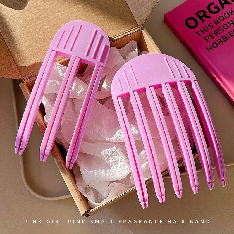 风塑梳高颅顶前额蓬松吹发神器垫发根卷发卡发夹刘海定型固定夹女