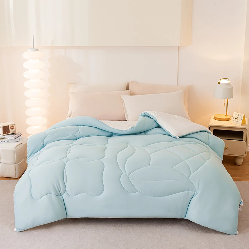 多喜爱美眠康冬季加厚保暖家用被子秋冬款玉米纤维单双人被芯sc