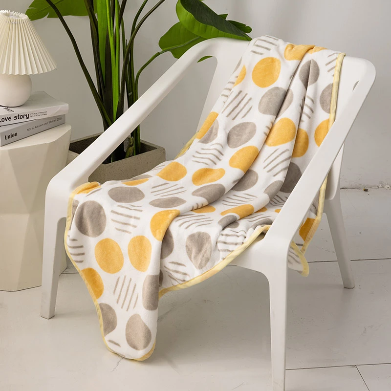 【披肩毯】多喜爱毯子午睡毯单人绒办公室毛毯沙发盖毯午休毯薄款sc