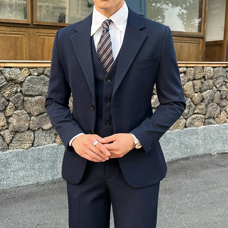 春夏男士西服套装商务休闲婚礼西装喜爸爸帅气韩版修身西服外套