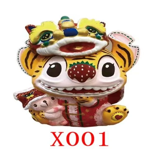 彩绘石膏娃娃白坯（小号）10-14厘米