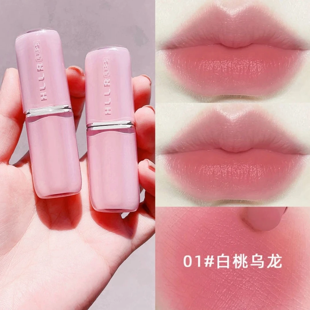 口红滋润唇膏唇釉不掉色不沾杯哑光防水雾面素颜显白学生平价彩妆