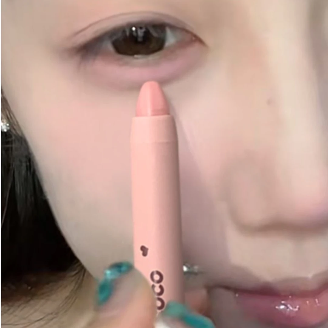 太嫩了!粉色卧蚕笔减龄学生纯欲下眼睑自然提亮高光防水防汗ins