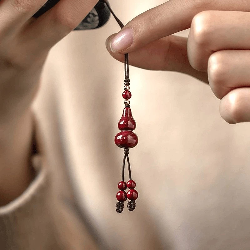 九华山小葫芦手机挂件个性中国风挂饰古风情侣可爱创意短款防丢