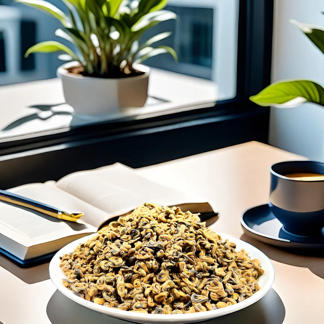 250克金螺云南滇红茶金芽金毫口感甜味醇厚香气蜜香花香条索紧实