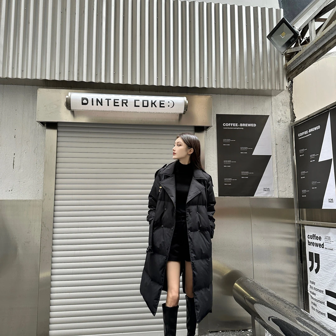 RACHEL “实穿时髦”风衣保暖羽绒服