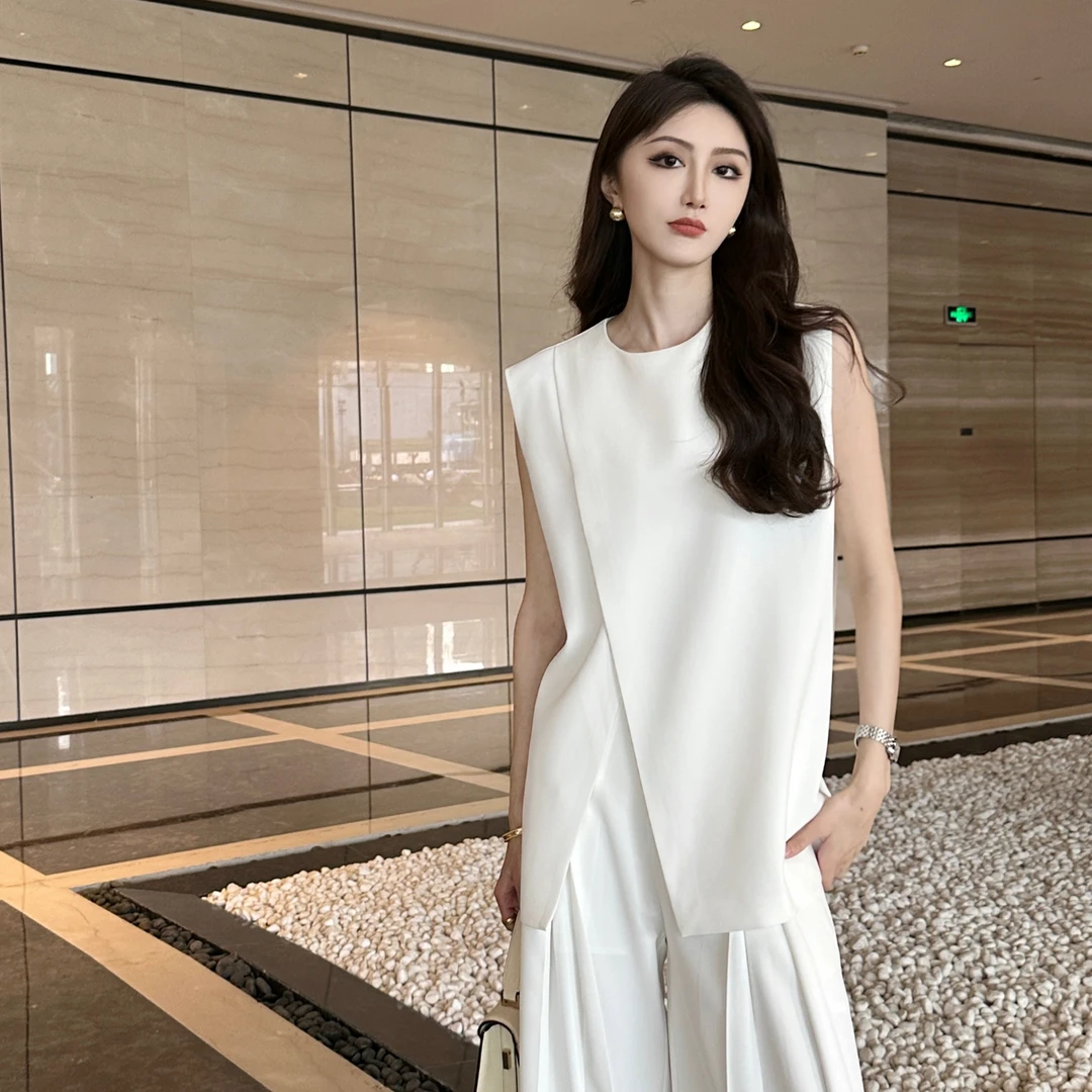 RACHEL【慵懒周末马甲】廓形马甲显瘦夏季