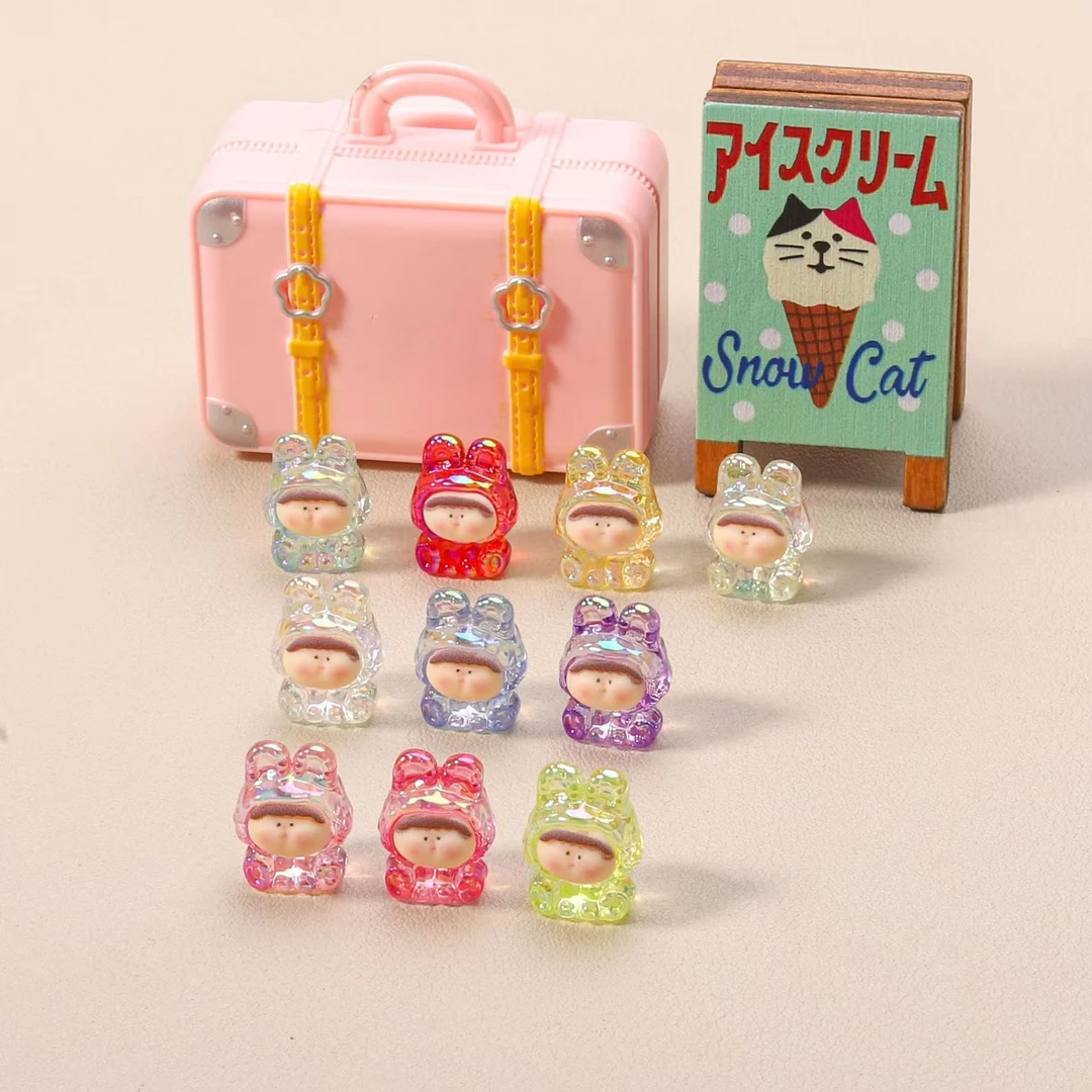 【九宫格】迷你电镀夜光莉莉丝DIY摆件