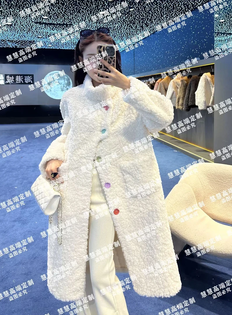 【慧慧】2024新款时尚百搭原创设计师新款女士休闲外套 F66125B