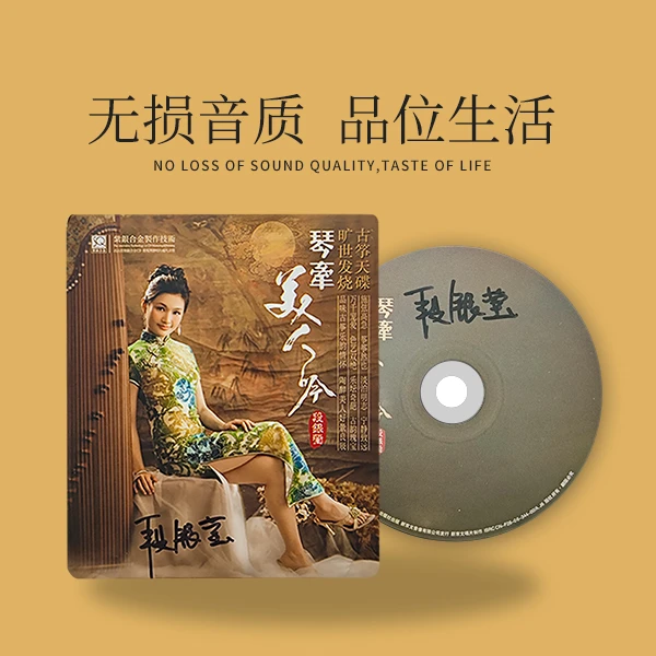 新京文唱片  琴牵美人吟1—2 合集 段银莹 正版CD专辑