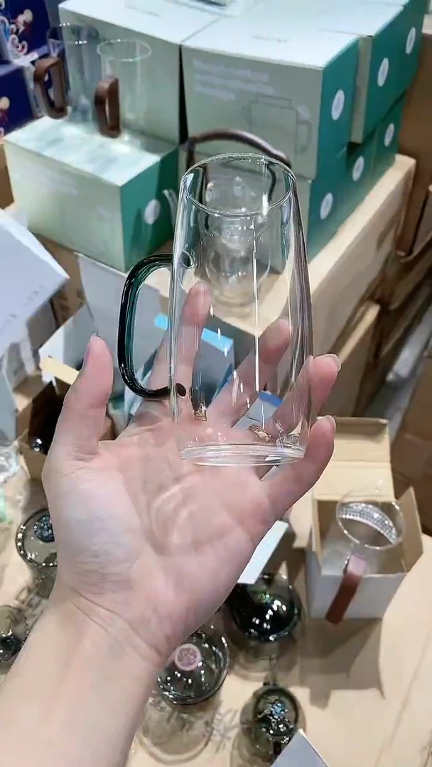 【闪购商品】瓷玻璃两只湖绿色
