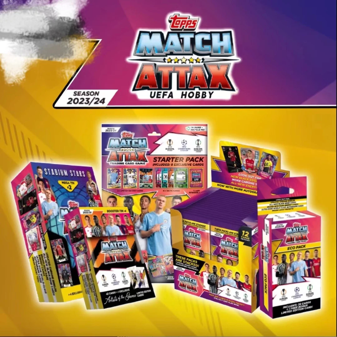 【盲盒代拆】23-24 欧战 topps match attax 游戏版 球星卡