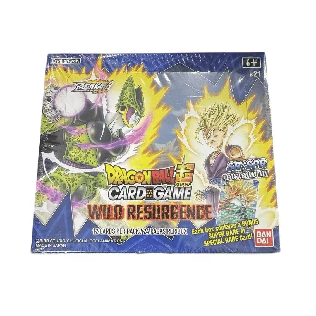 【盲盒代拆】正版22年龙珠TCG B21 Wild Resurgence 美版补充包卡牌