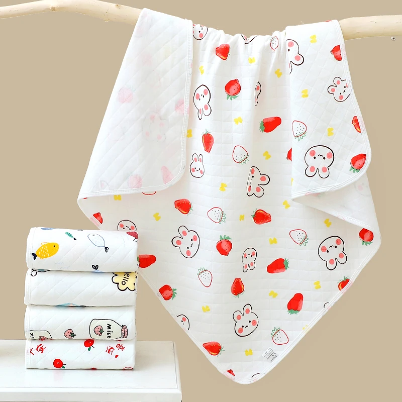 加厚新生儿产房包单纯棉A类防惊跳包裹布包布刚出生襁褓巾裹巾