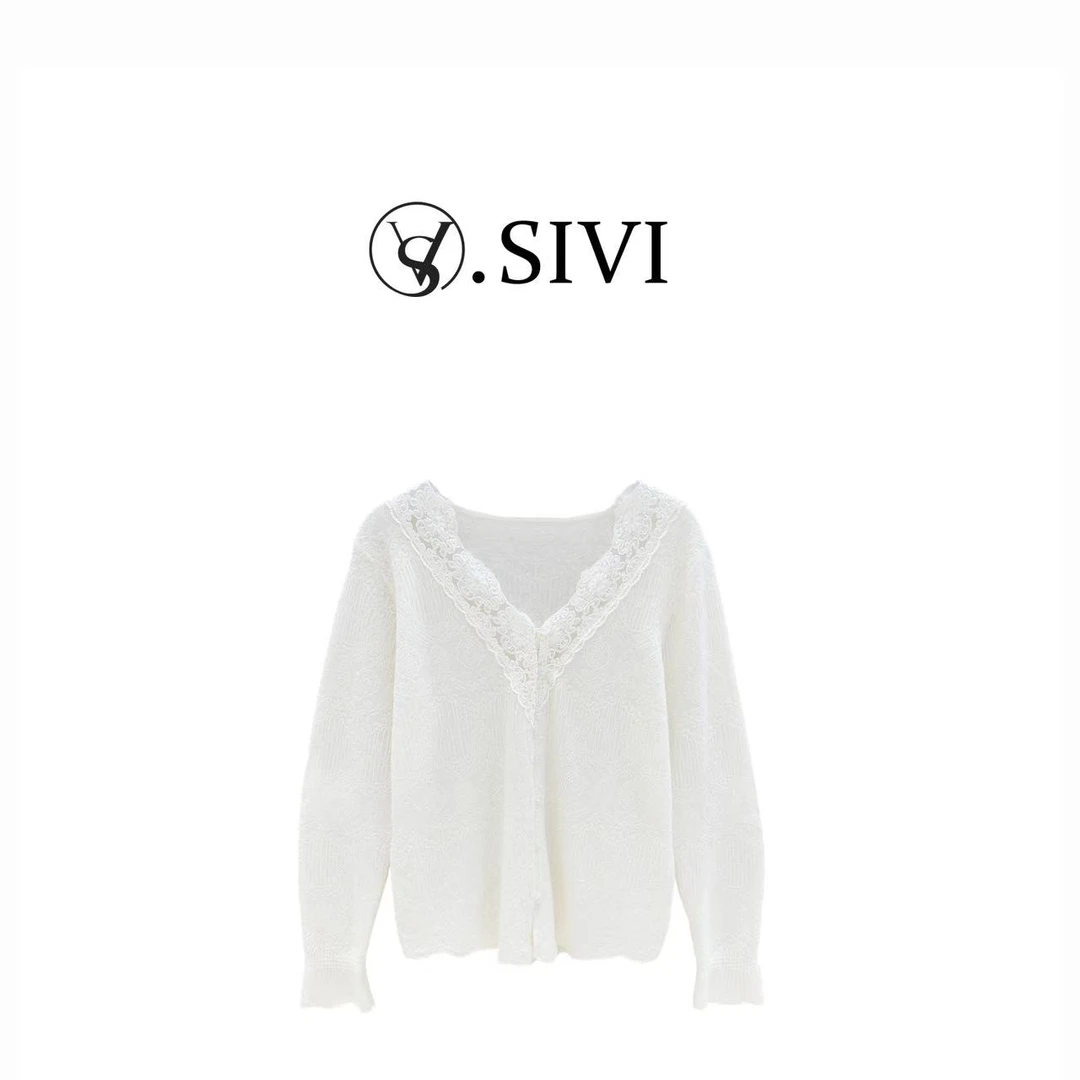 熙薇气质蕾丝毛衣【魅力四射】冬季新款时尚休闲上衣F7281