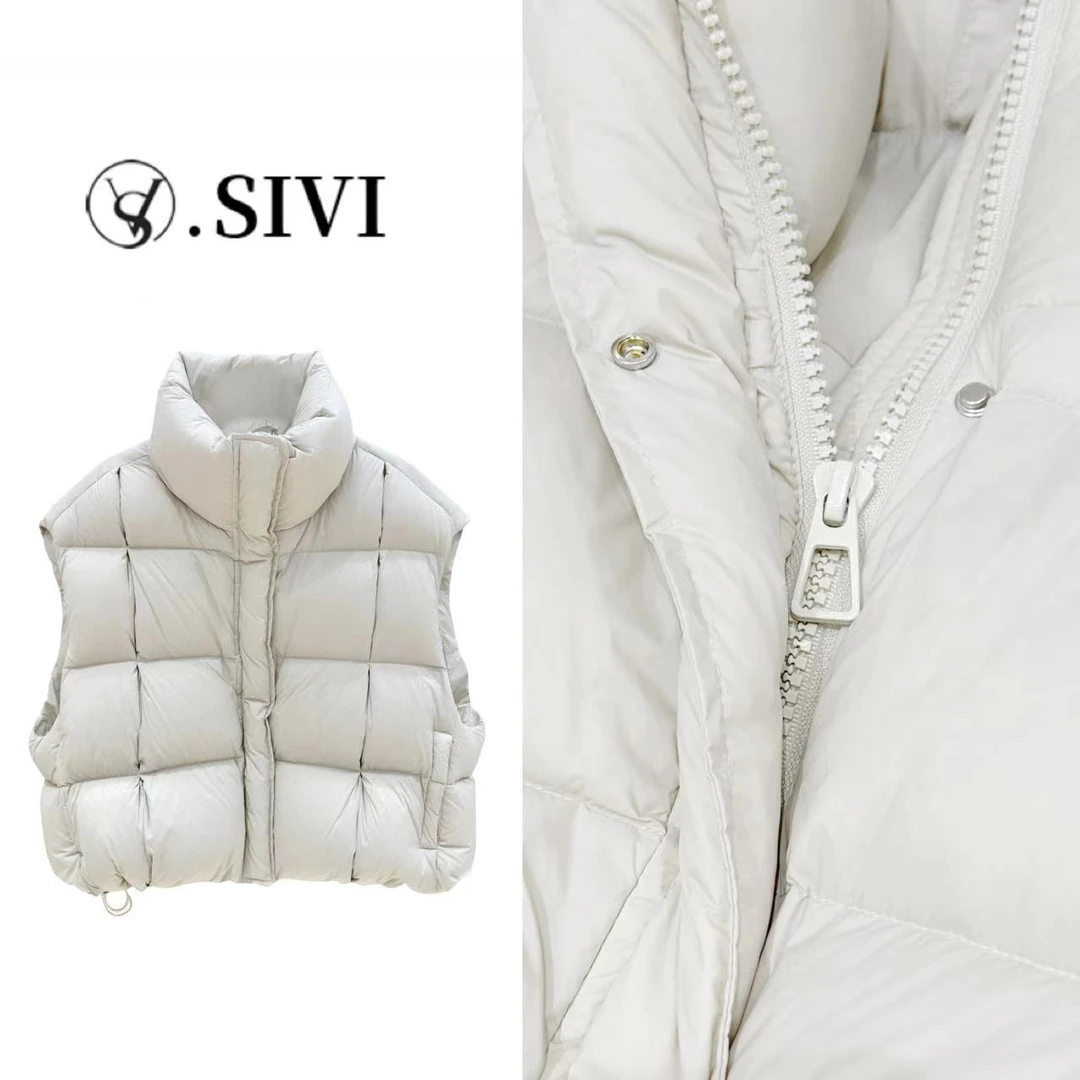 熙薇轻奢气质羽绒马甲【十月之交】冬季新款休闲外套F6767