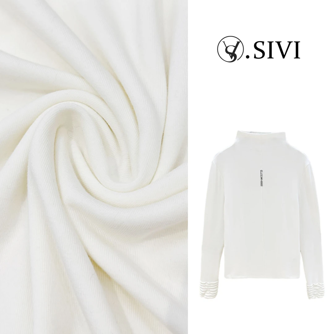 熙薇设计师T恤【秋天的风】2024新款时尚百搭休闲上衣F7046