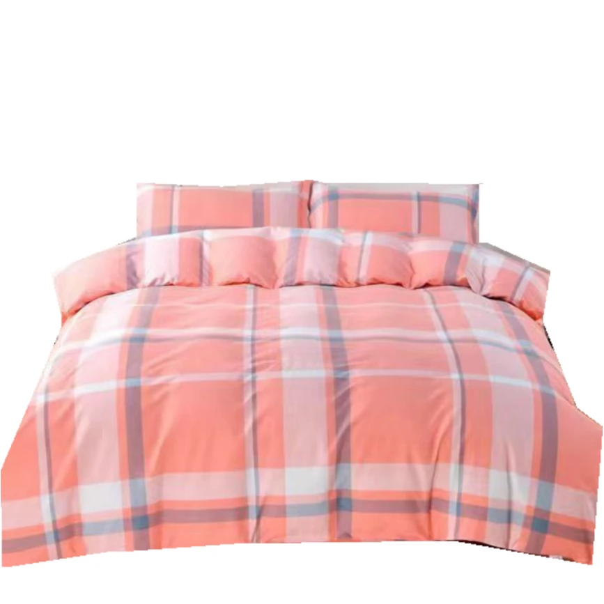 【两米布块】春意盎然 粉格 斜纹 加厚 布块不加工 舒适（正负5厘米）