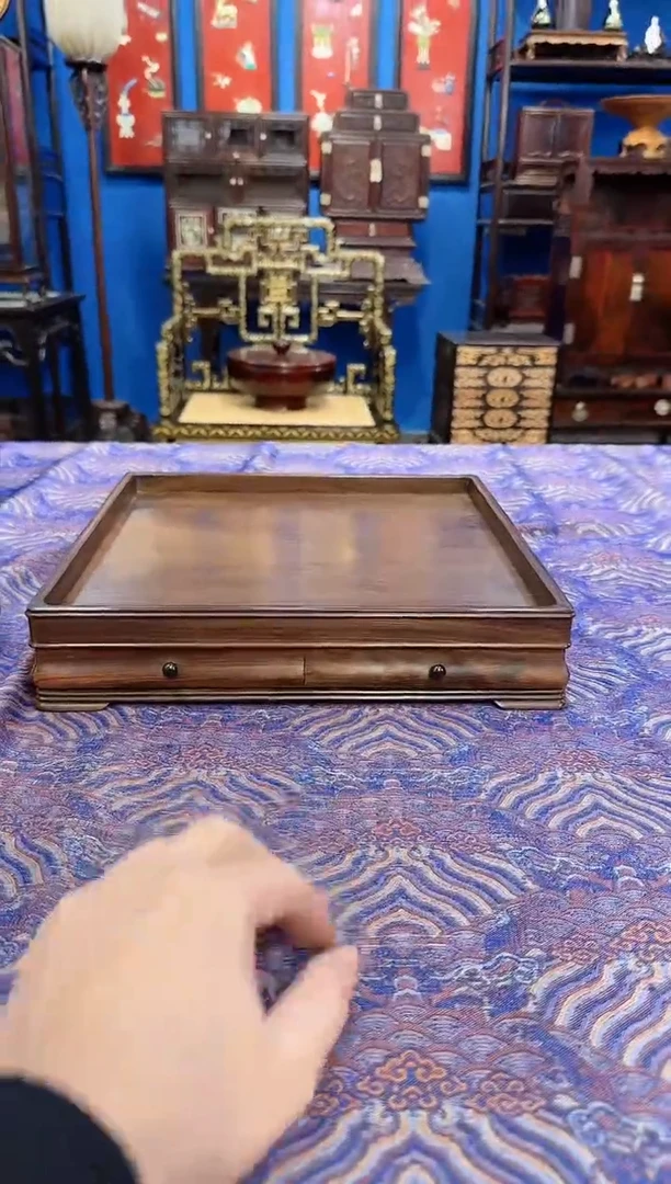 【闪购商品】红酸枝木类成套家具文盘