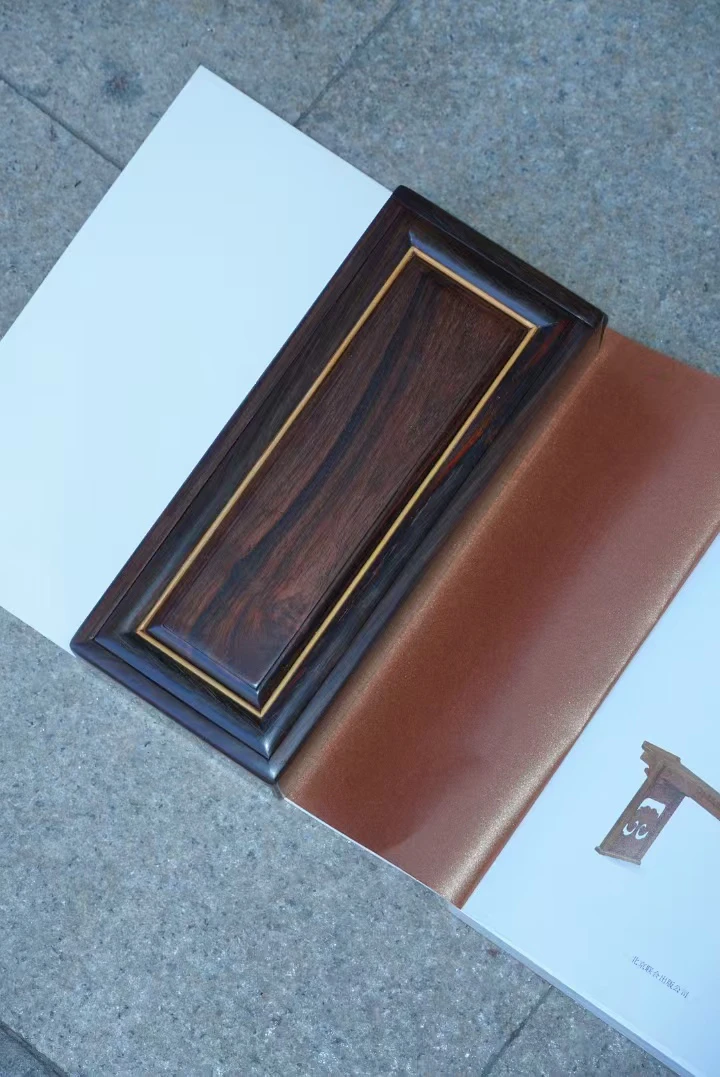 【木虫臻品】奢侈品大红酸枝镶嵌黄杨木机关盒鲁班工艺收纳文盒