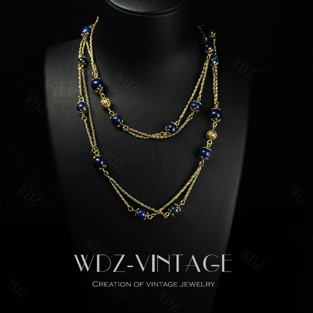 铜合金项链 宿命-中古vintage首饰饰品项链时尚复古百搭