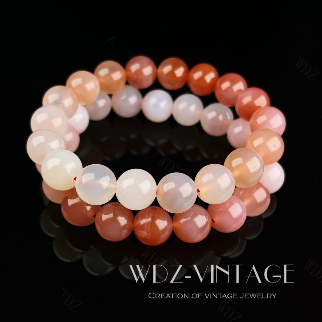 铜合金手链 故梦-中古vintage首饰饰品手链优雅轻奢复古百搭