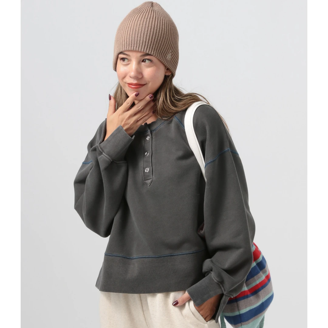 【强哥外贸】 秋冬新款 B 休闲时尚百搭设计感宽松连帽卫衣