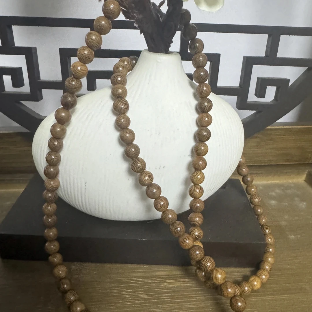 飾闆 掱賗留念-香樟木手串