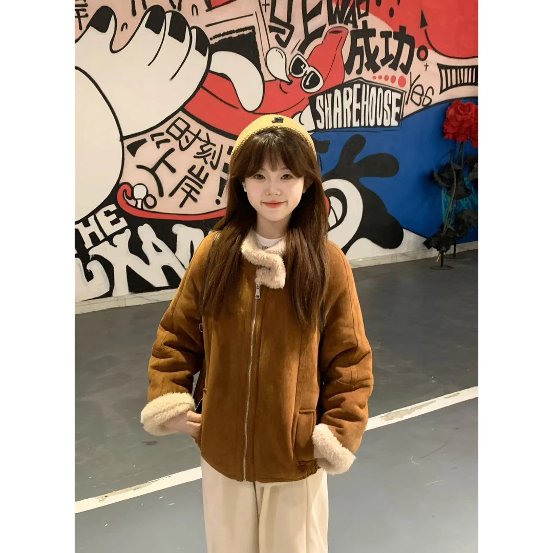 2024新款韩系通勤高端设计感机车服外套