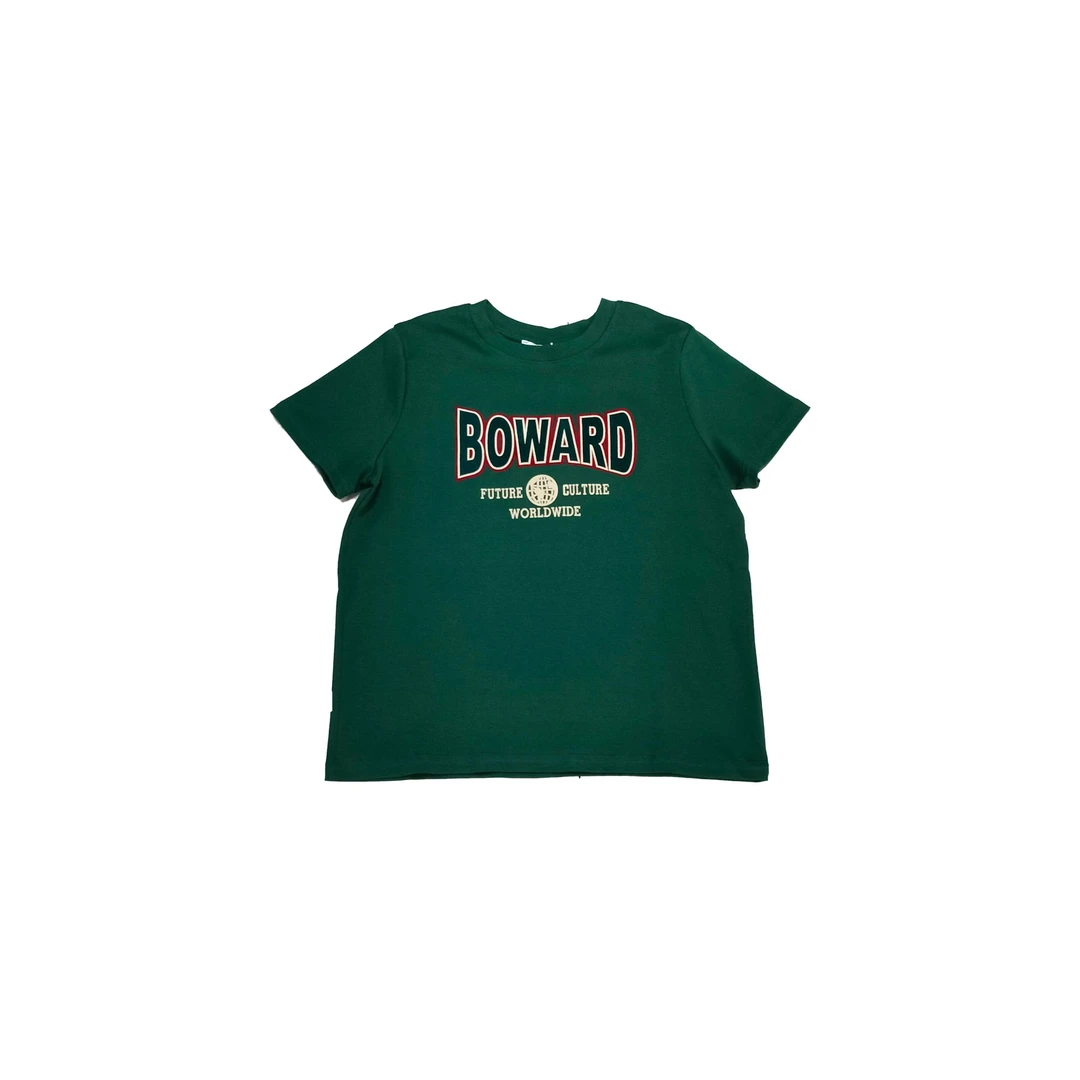 2024夏季新款宽松百搭时尚卡通字母印花短袖T恤5001