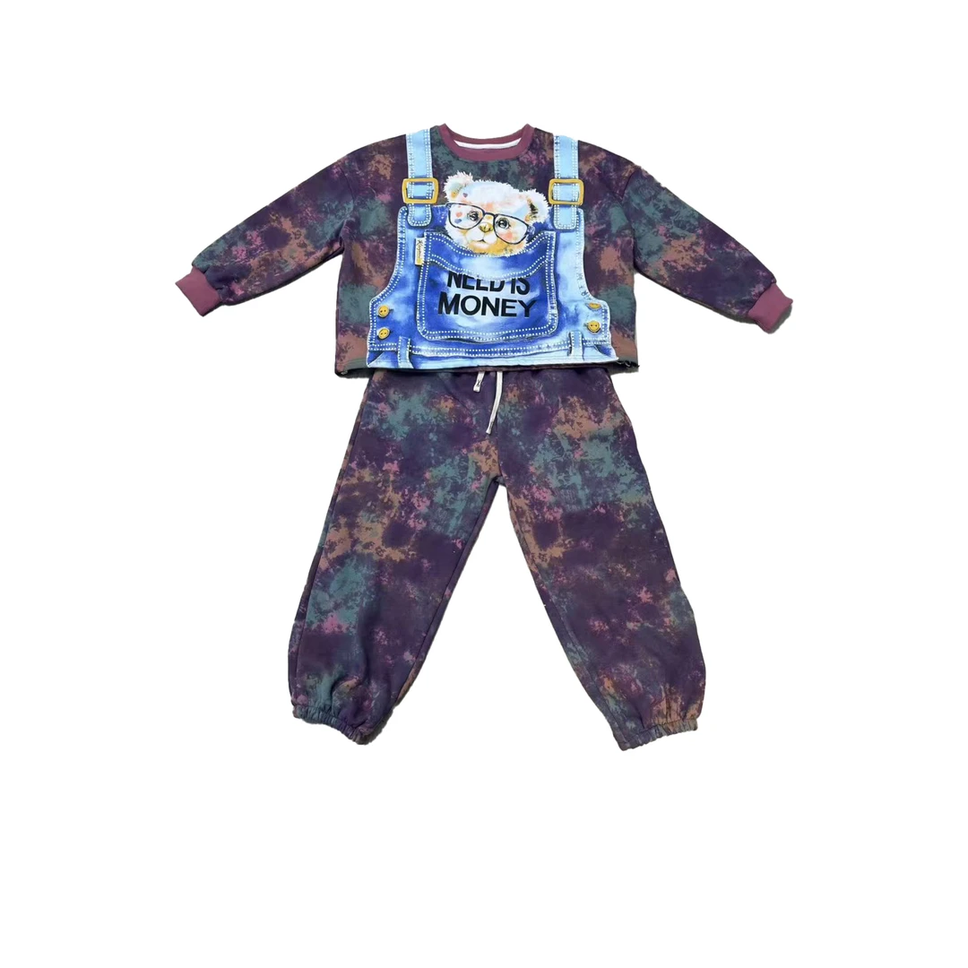 【KK推荐】2024年秋冬季新款时尚百搭加绒加厚套装7273